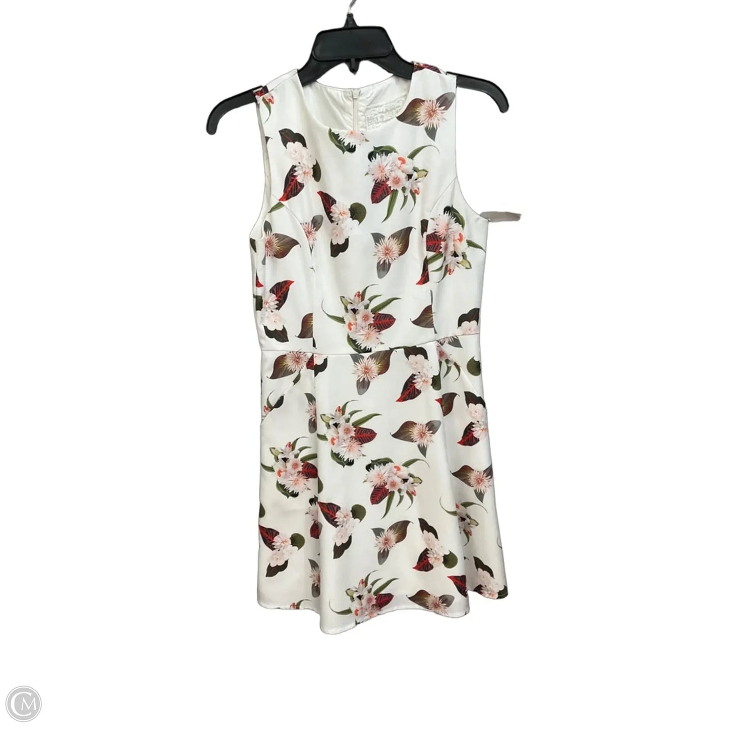 Dress Party Midi By Cme In Floral Print, Size: Xs