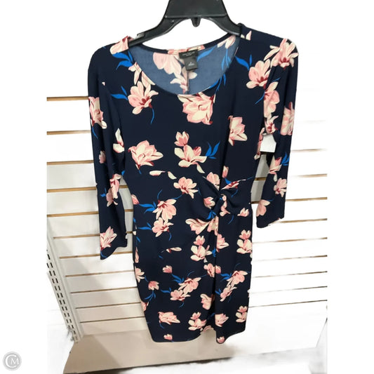 Dress Casual Midi By Ann Taylor In Floral Print, Size: Xs