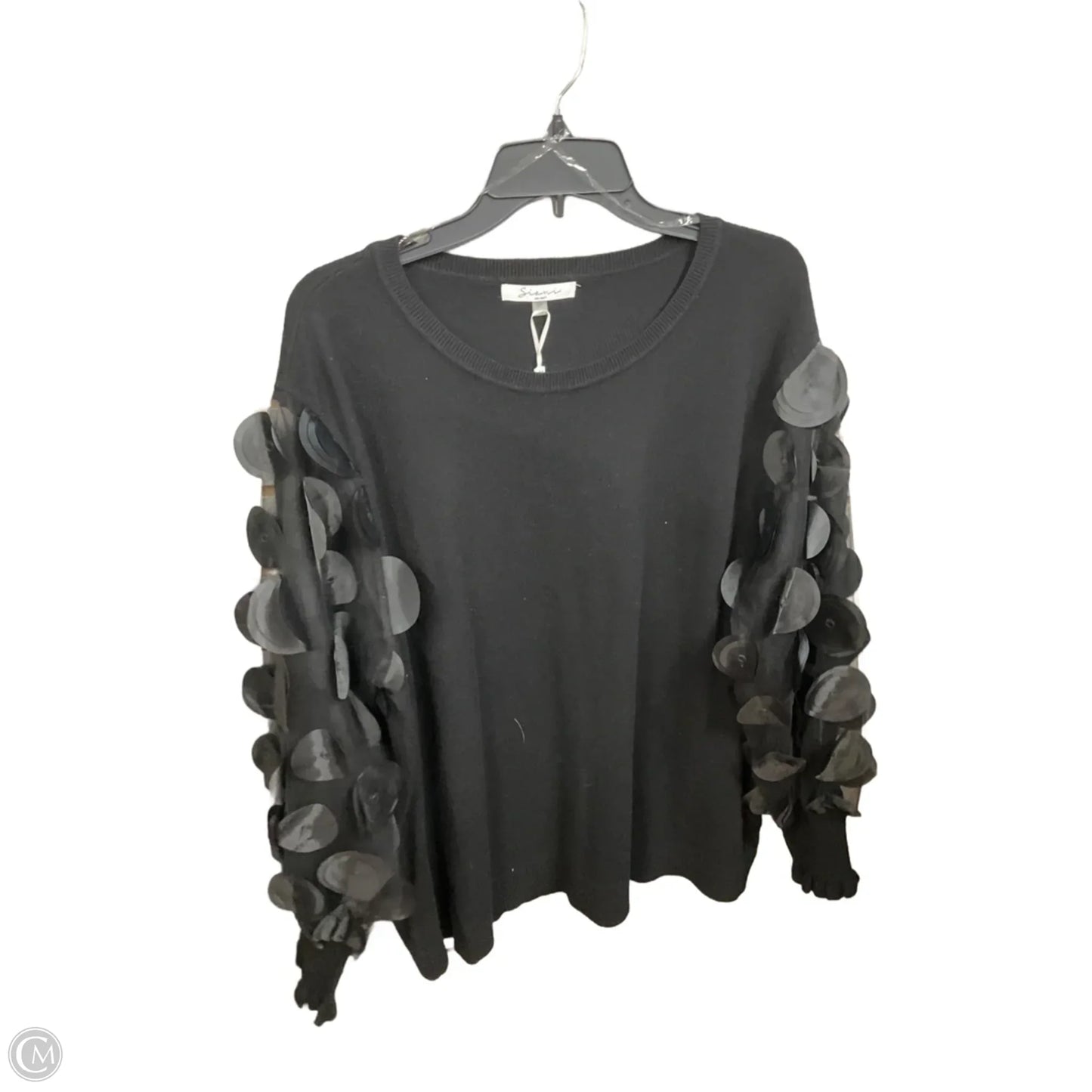 Top Long Sleeve By Clothes Mentor In Black, Size: 2x