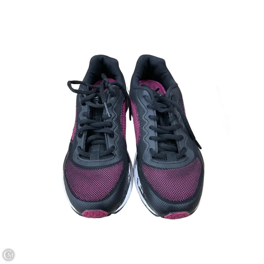 Shoes Athletic By Fila In Black & Pink, Size: 6