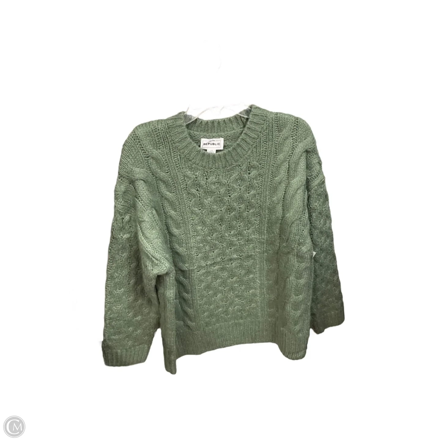 Sweater By For The Republic In Green, Size: L