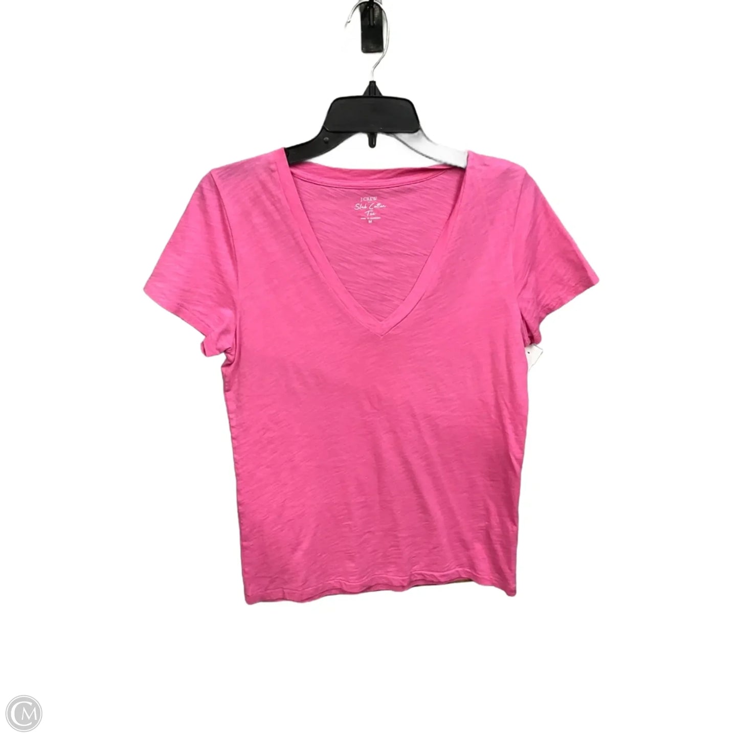Top Short Sleeve By J. Crew In Pink, Size: M