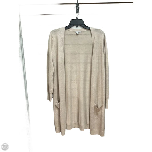 Cardigan By Halogen In Tan, Size: M