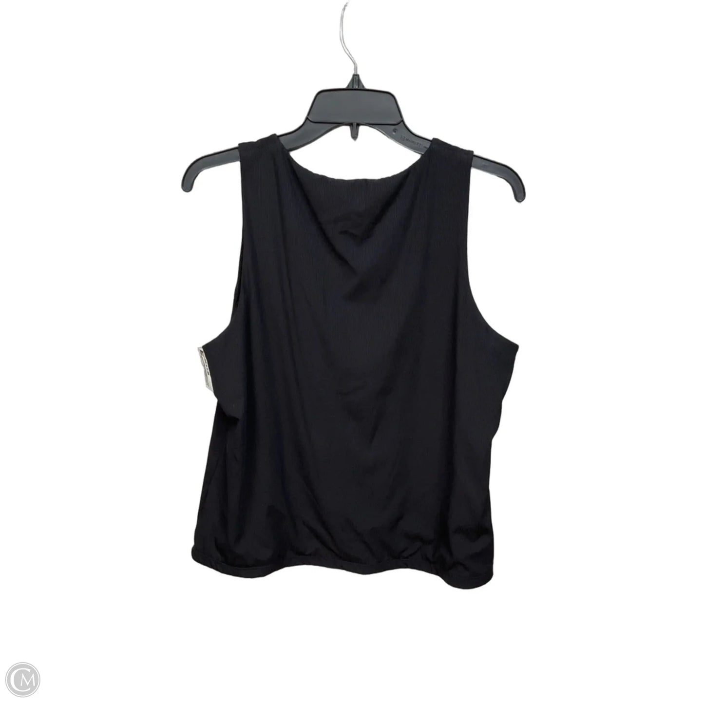 Top Sleeveless By Tahari In Black, Size: Xl