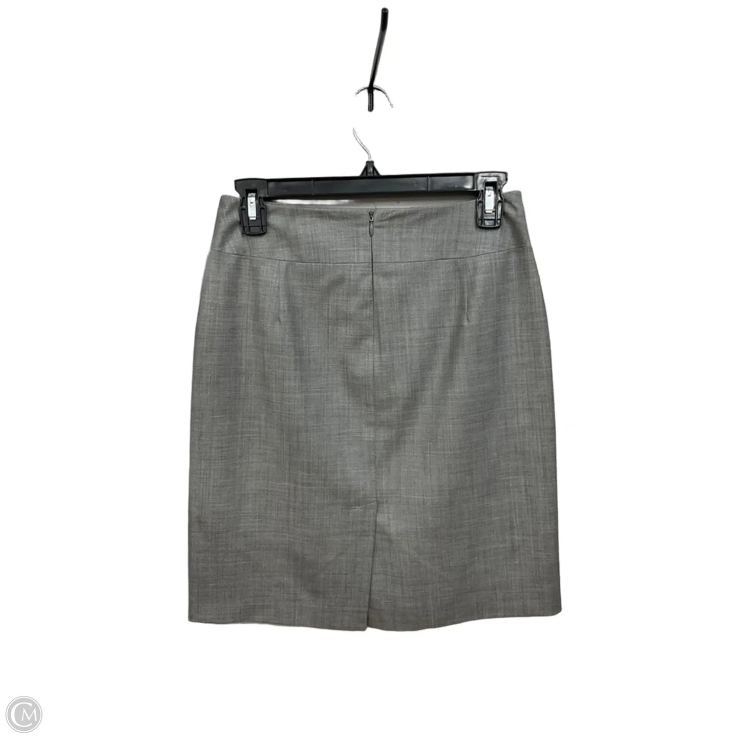 Skirt Midi By Banana Republic In Grey, Size: 0