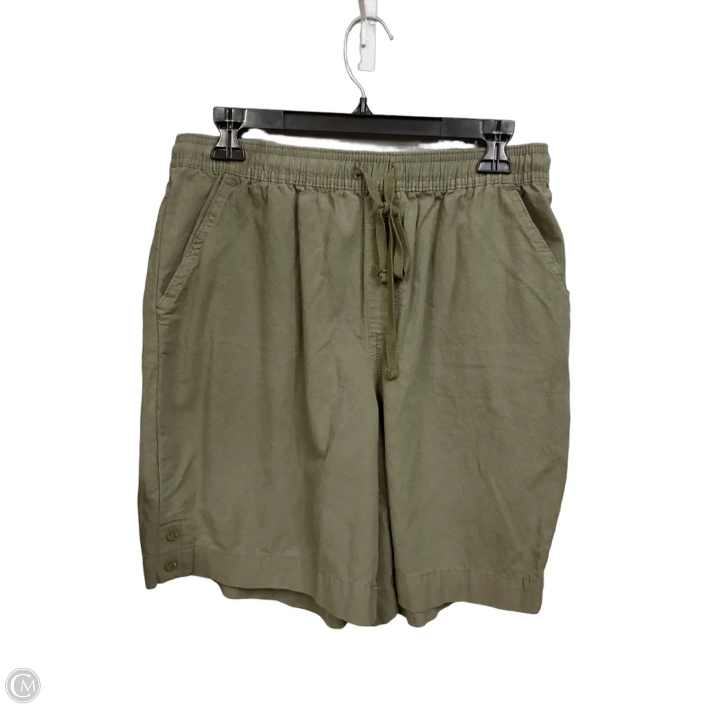 Shorts By Karen Scott In Green, Size: 8