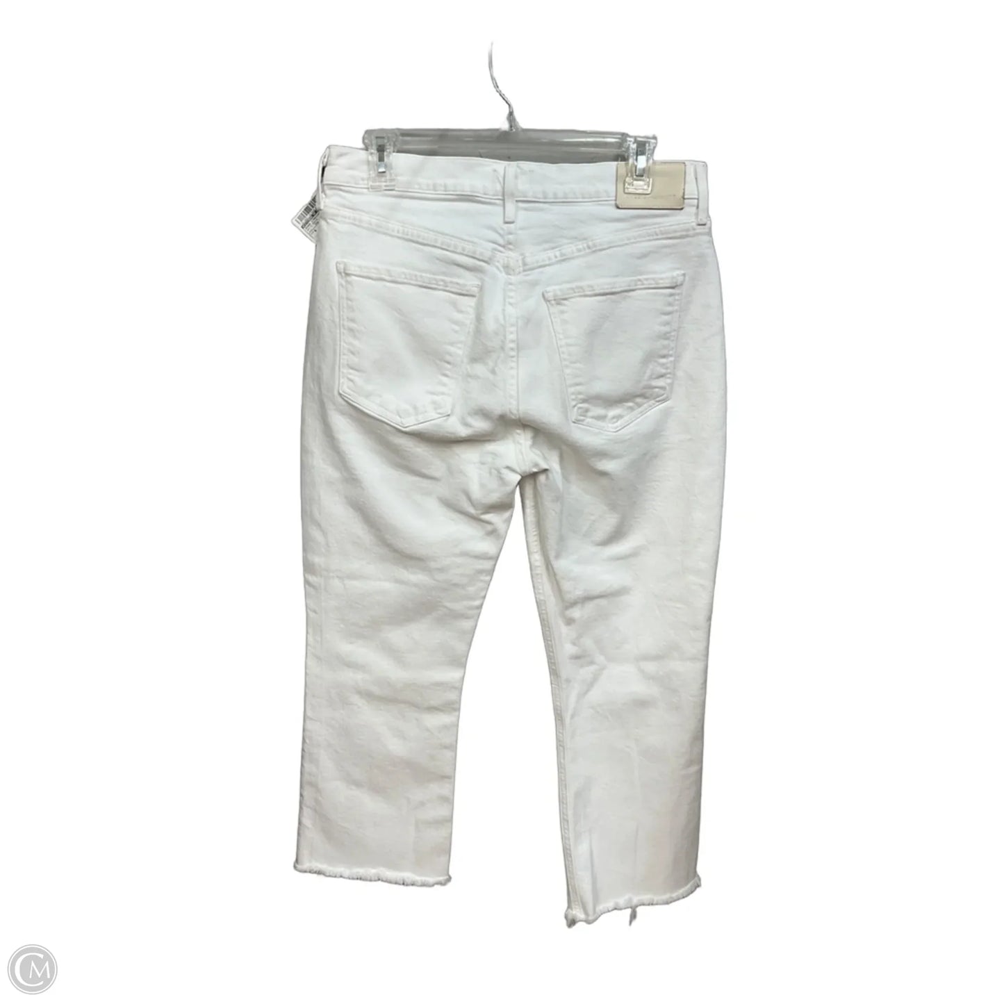 Jeans Straight By Citizens Of Humanity In White Denim, Size: 6