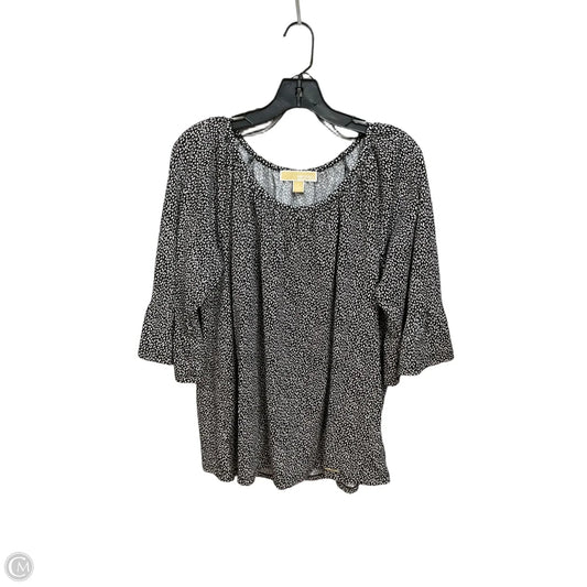 Blouse Short Sleeve By Lane Bryant In Floral Print, Size: 2x