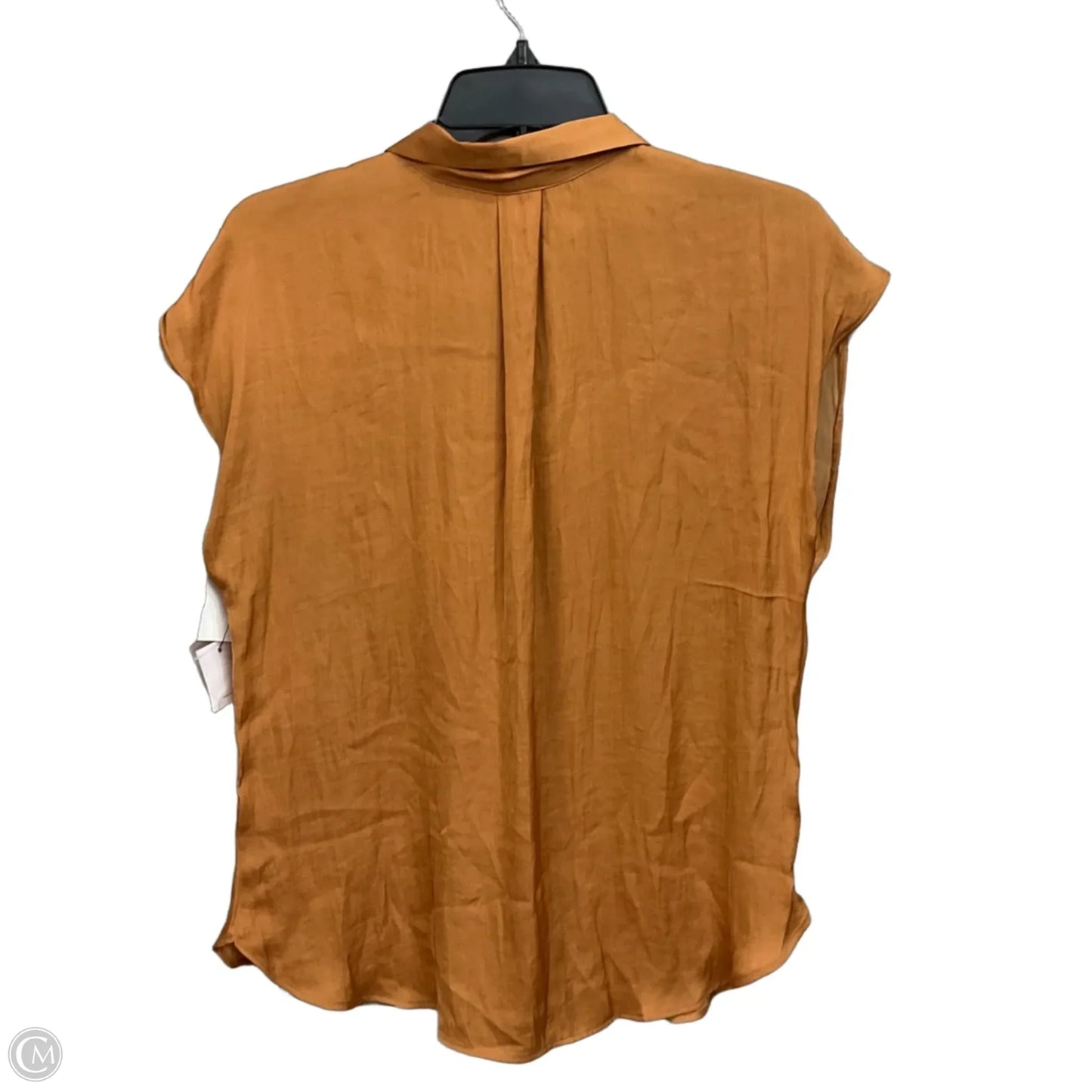 Top Sleeveless By Nine West Apparel In Copper, Size: M