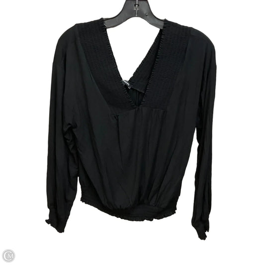 Top Long Sleeve By Express In Black, Size: M