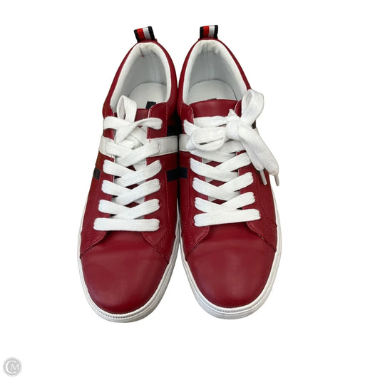 Shoes Sneakers By Tommy Hilfiger In Red, Size: 9