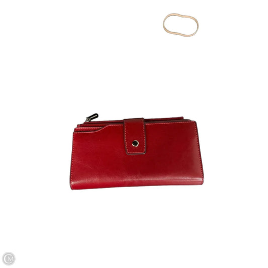 Wallet Leather By Cma, Size: Small