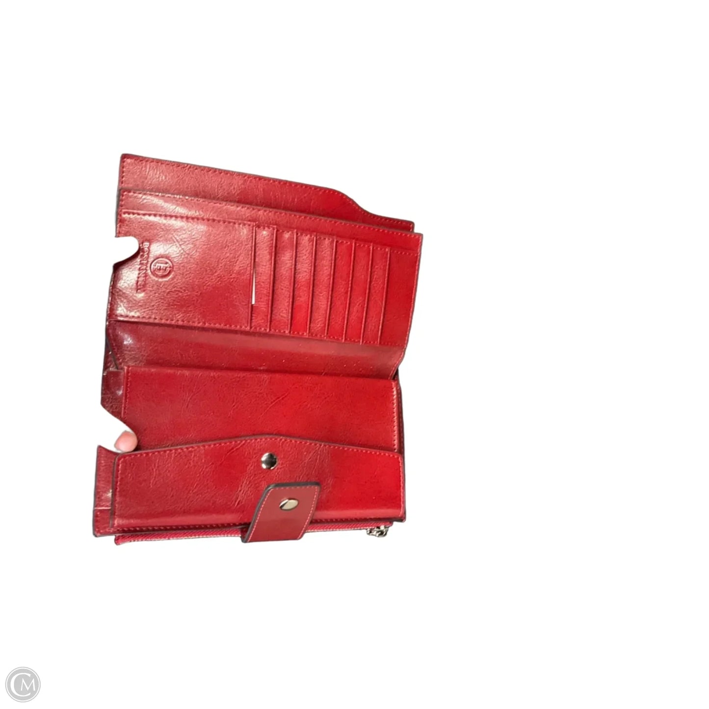 Wallet Leather By Cma, Size: Small