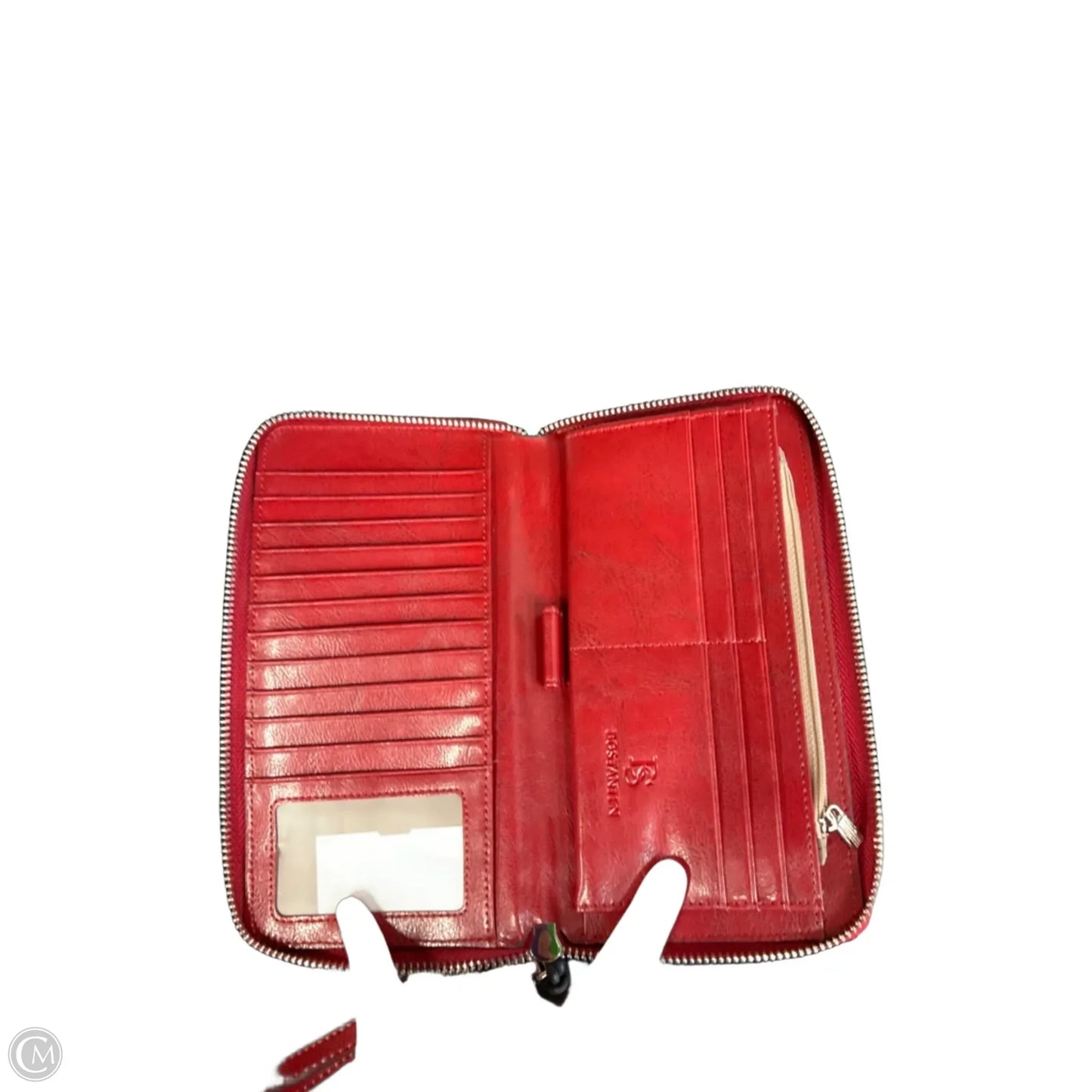 Wallet Leather By Cmb, Size: Large