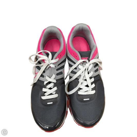 Shoes Athletic By Nike In Grey & Pink, Size: 10