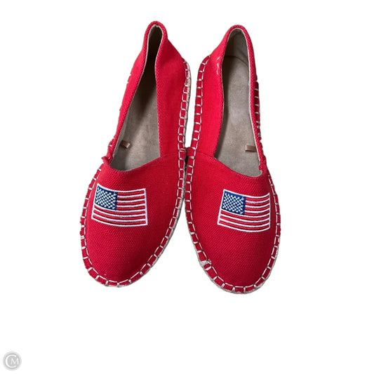 Shoes Flats By Maurices In Red, Size: 6.5