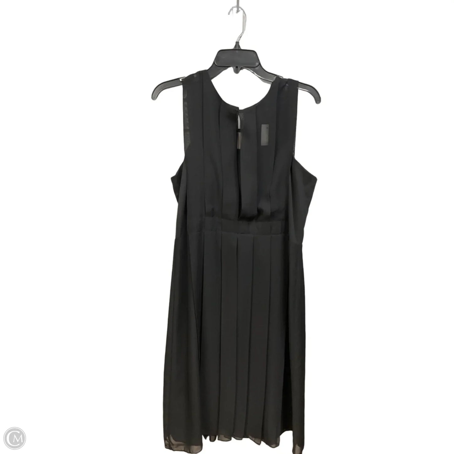 Dress Party Midi By Ann Taylor In Black, Size: L