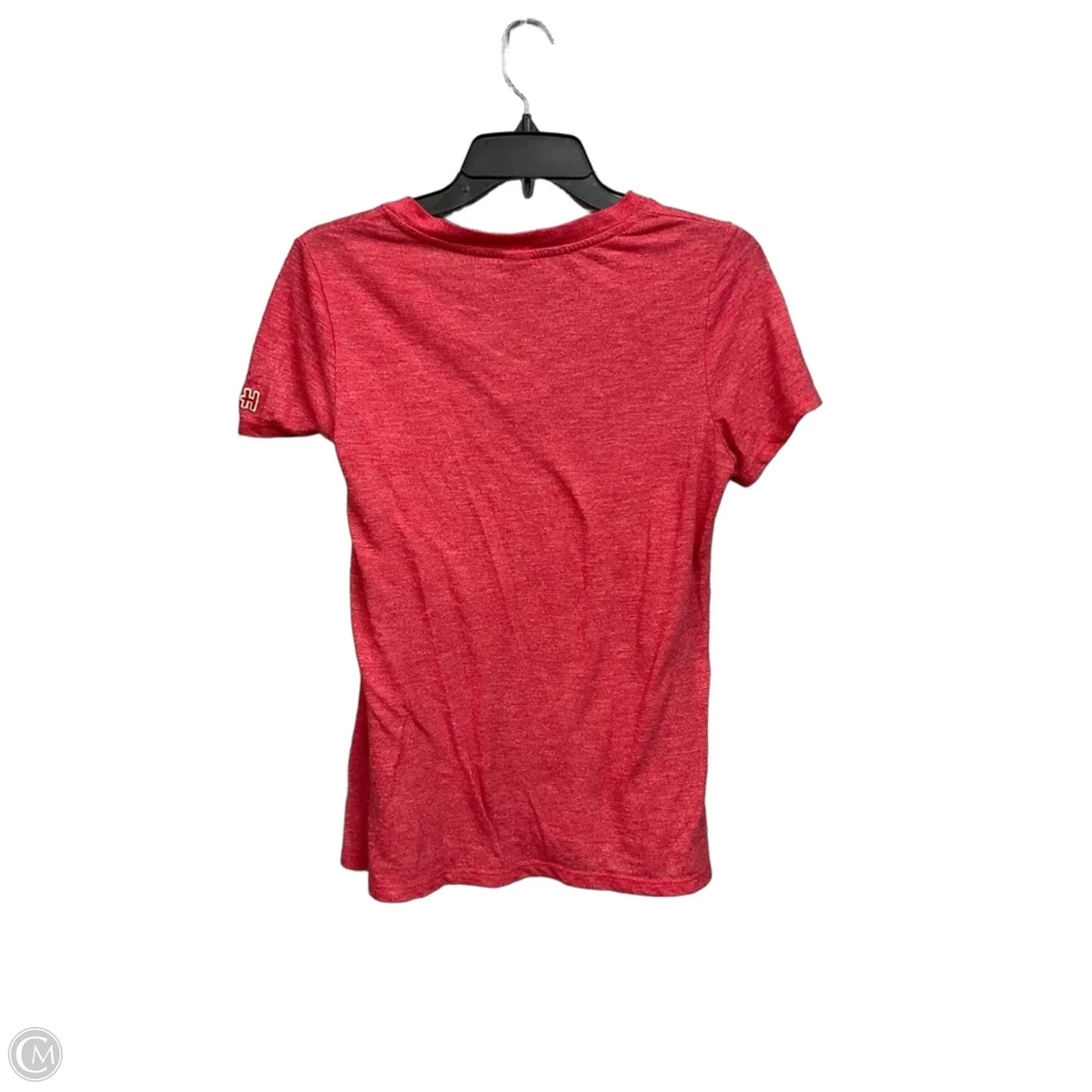 Top Short Sleeve By Homage In Red, Size: S
