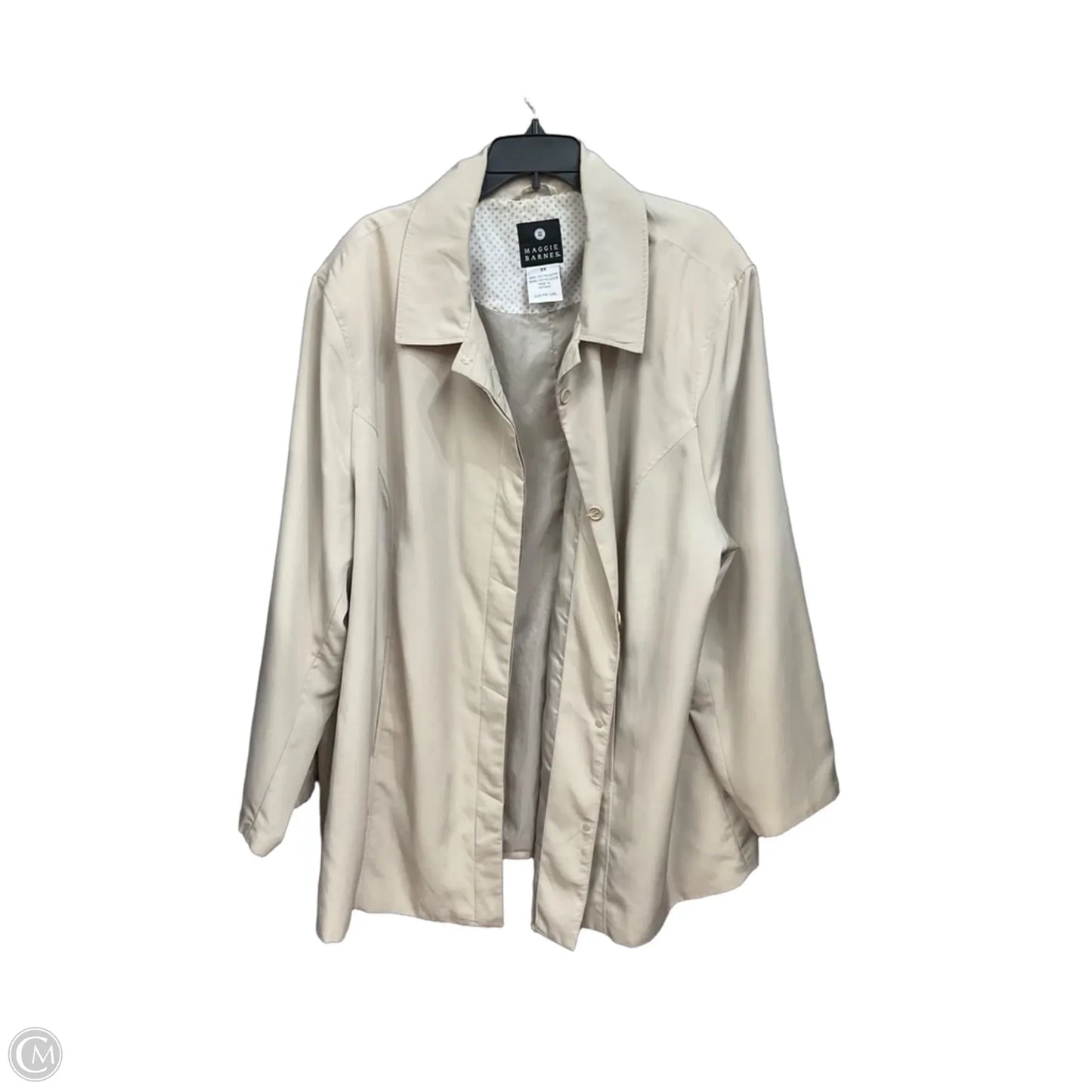 Jacket Other By Maggie Barnes In Tan, Size: 3x