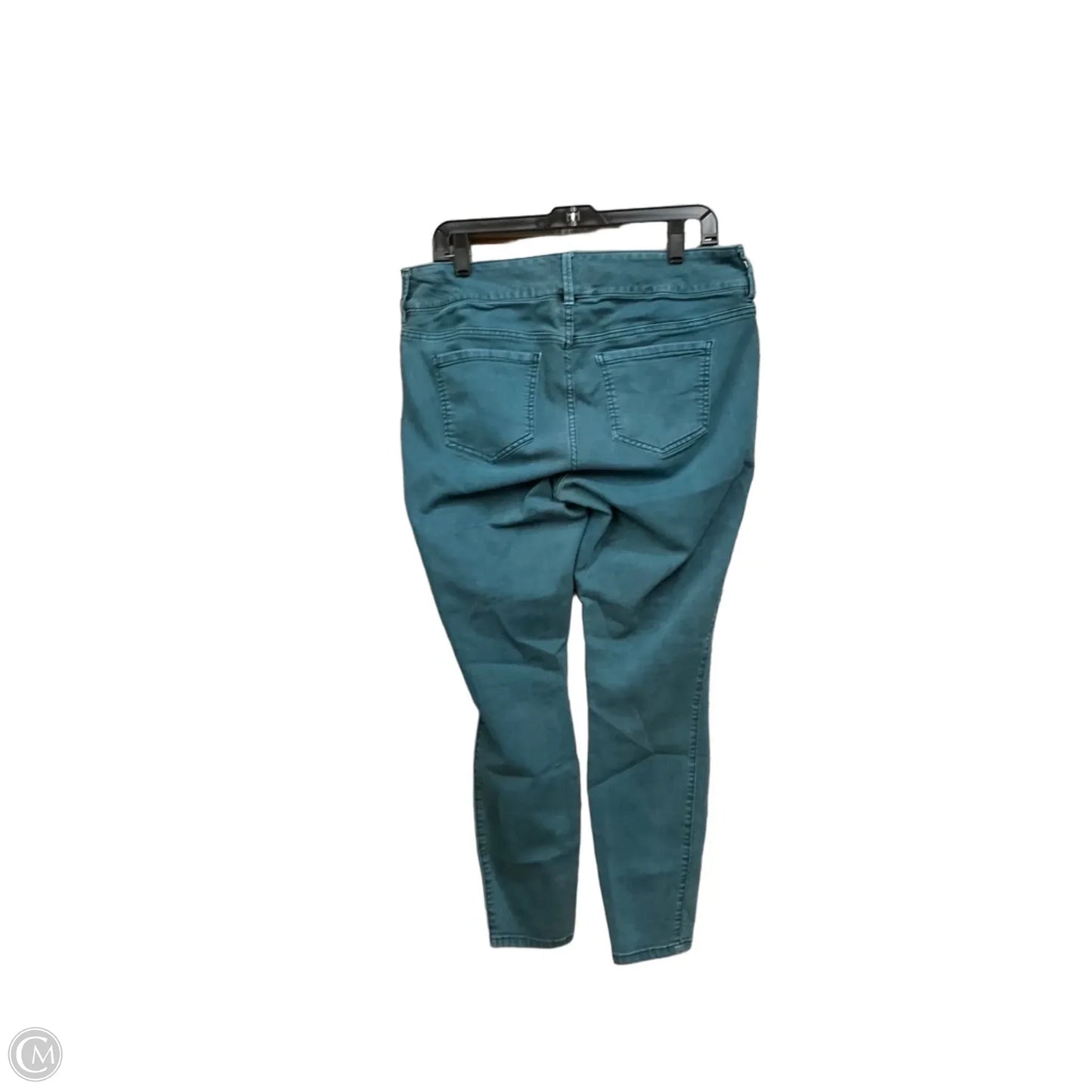 Jeans Skinny By Torrid In Teal, Size: 14