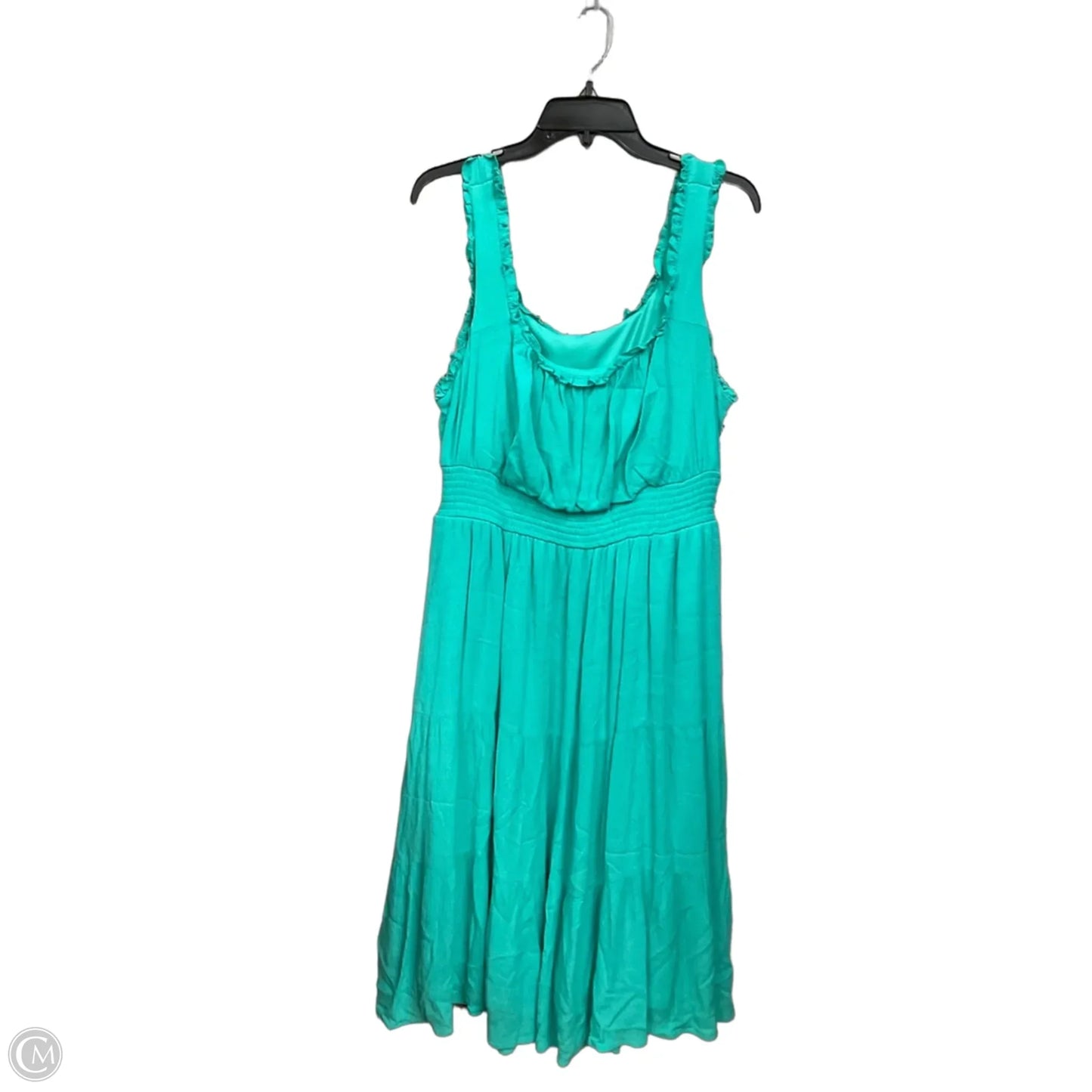 Dress Casual Midi By Torrid In Teal, Size: 1x