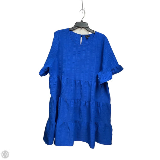 Dress Casual Short By Torrid In Blue, Size: 1x