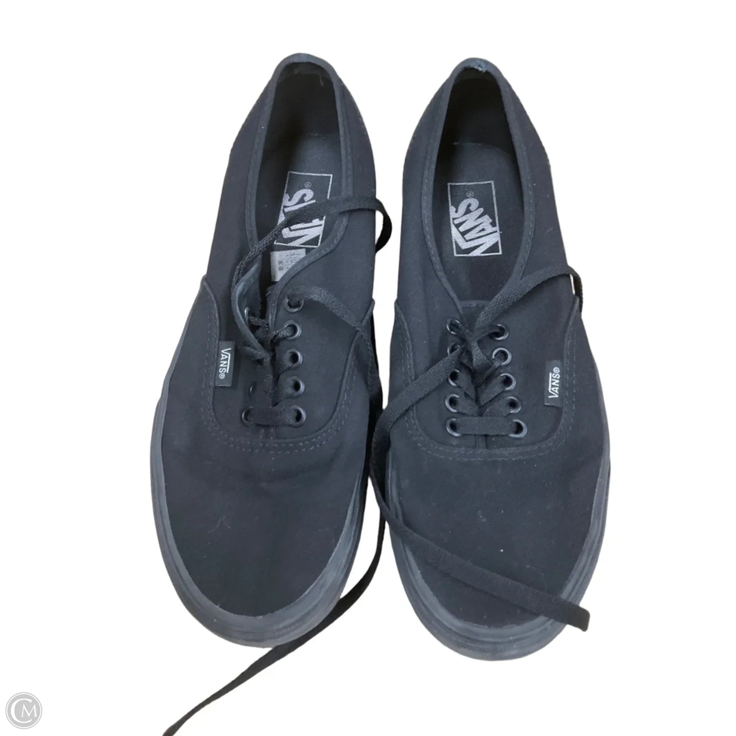 Shoes Sneakers Platform By Vans In Black, Size: 10