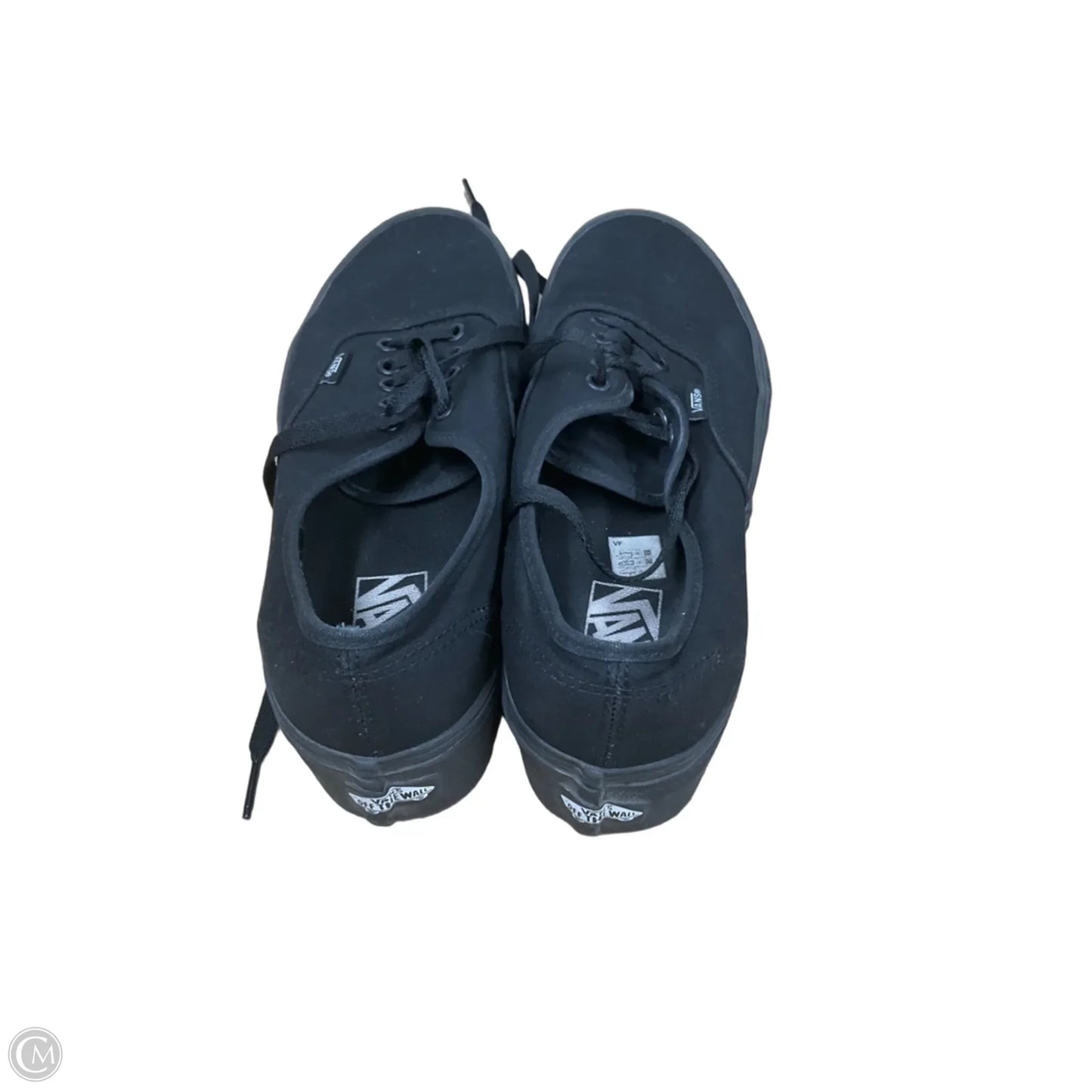 Shoes Sneakers Platform By Vans In Black, Size: 10