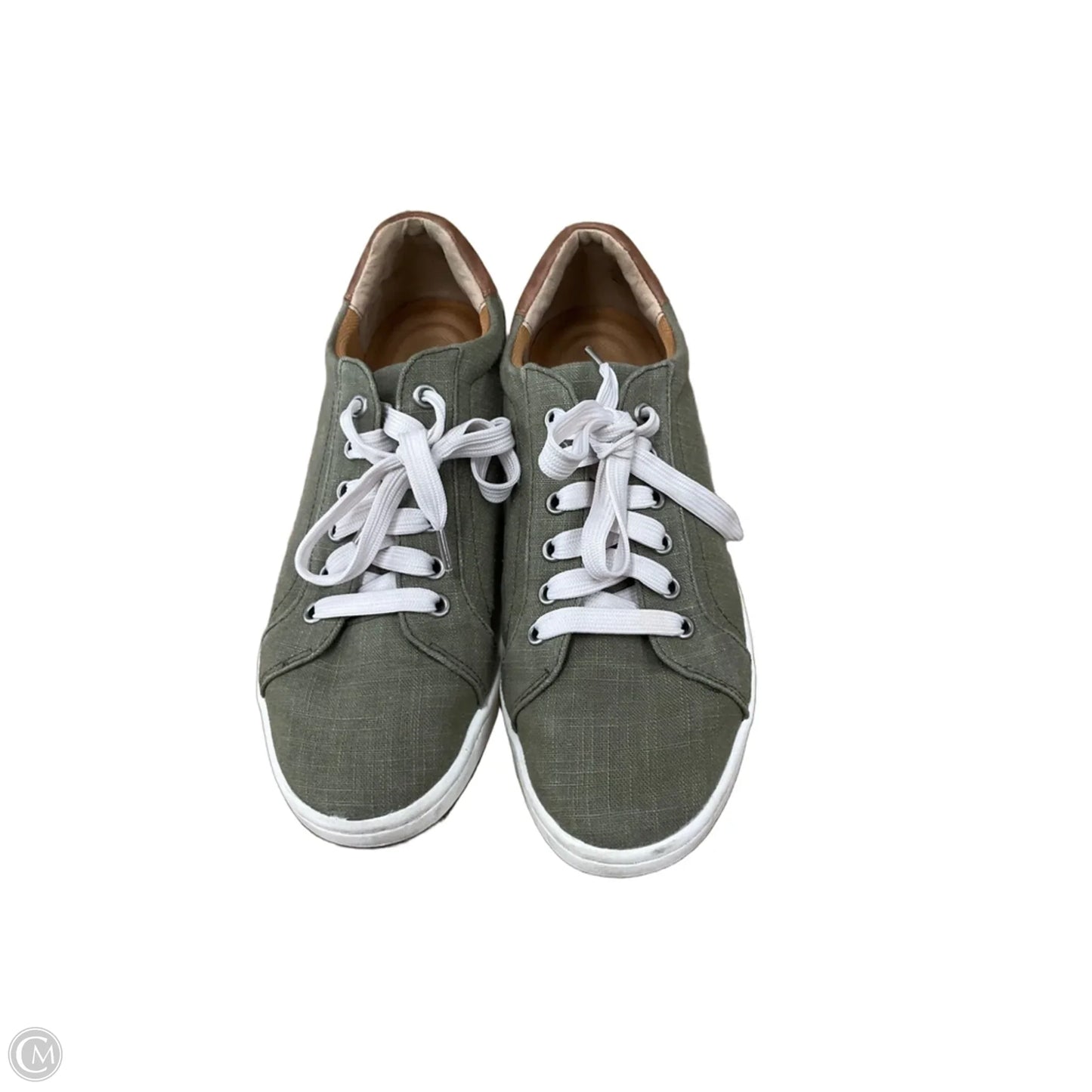 Shoes Sneakers By Aetrex In Green, Size: 8.5
