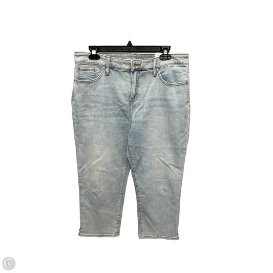 Jeans Skinny By Chicos In Blue Denim, Size: 12