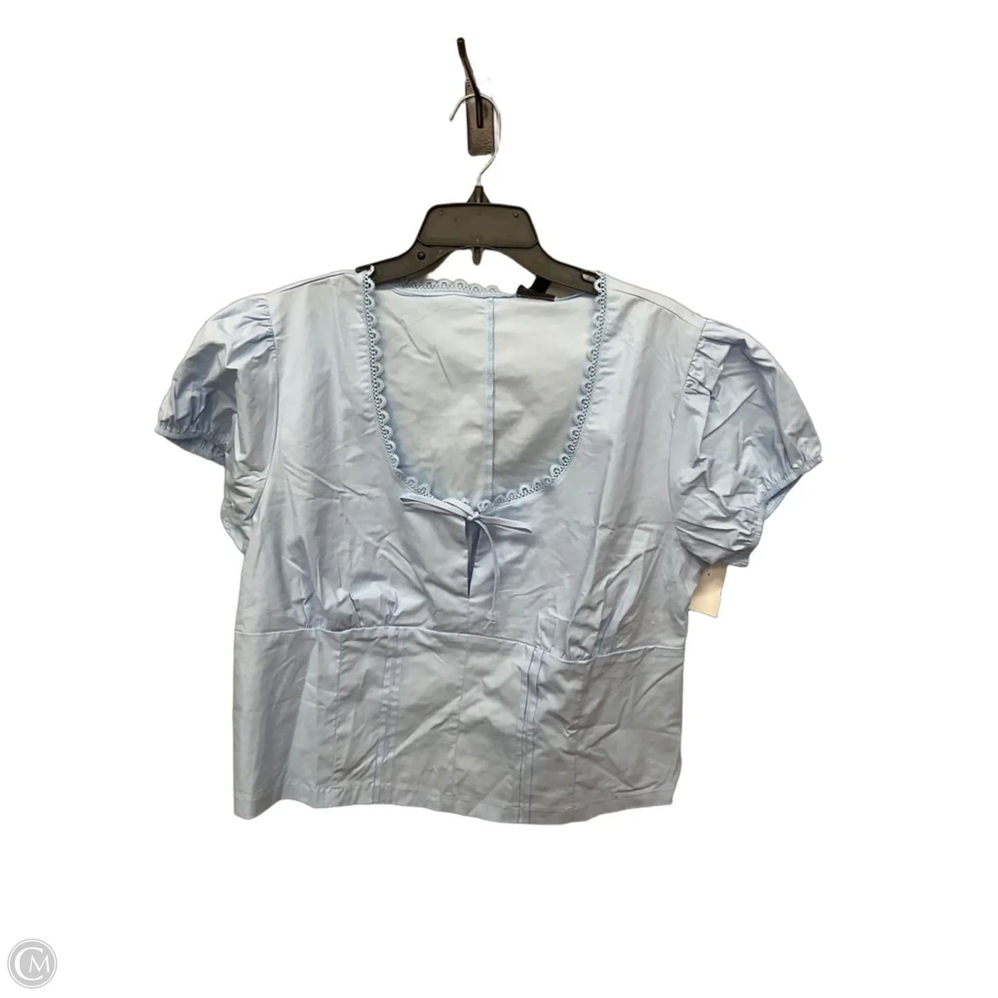 Top Short Sleeve By Torrid In Blue, Size: L