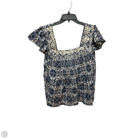Top Short Sleeve By Torrid In Blue, Size: L