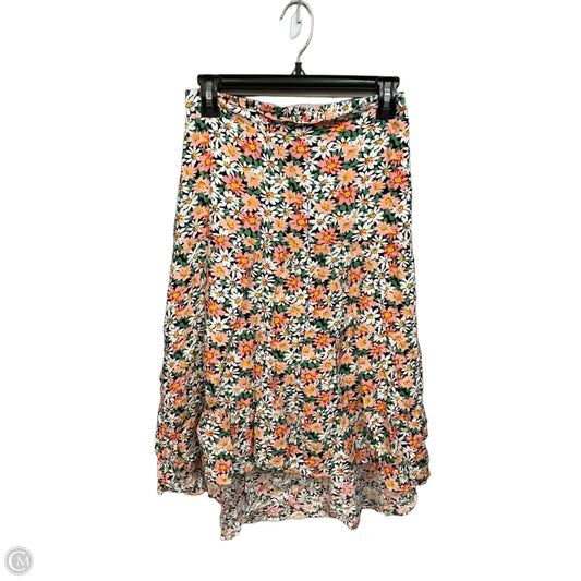 Skirt Maxi By Prettygarden In Floral Print, Size: M