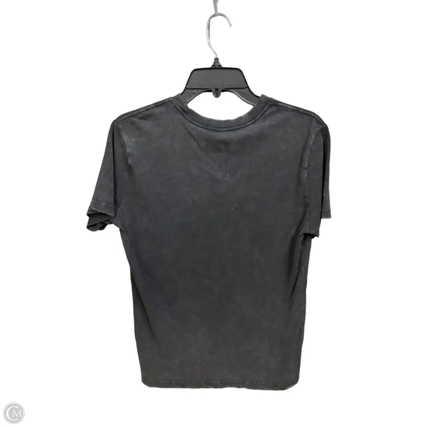 Top Short Sleeve By Disney In Grey, Size: M