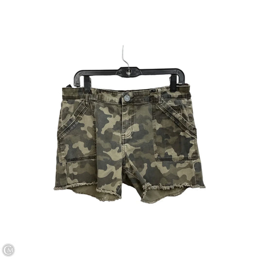 Shorts By Kut In Camouflage Print, Size: 8