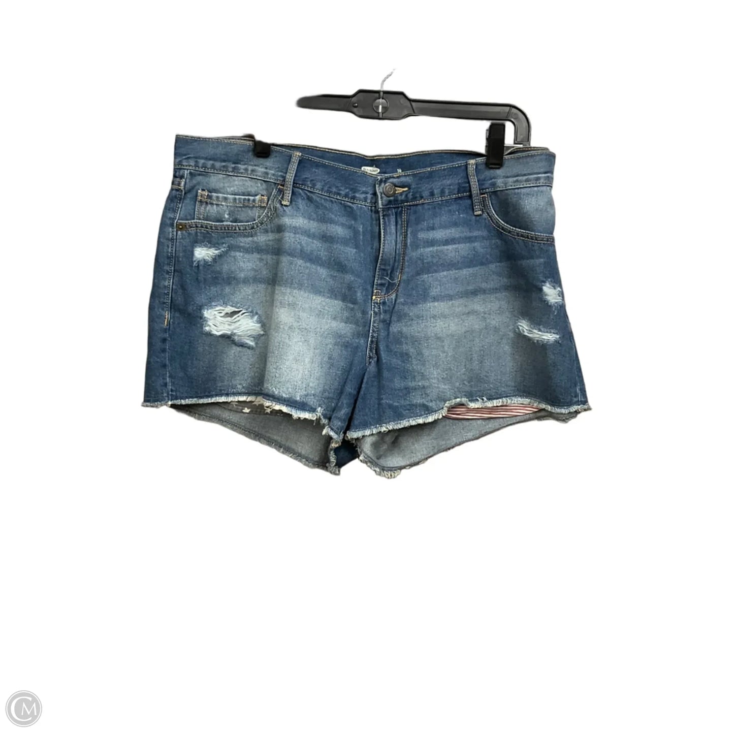 Shorts By Old Navy In Blue Denim, Size: 14