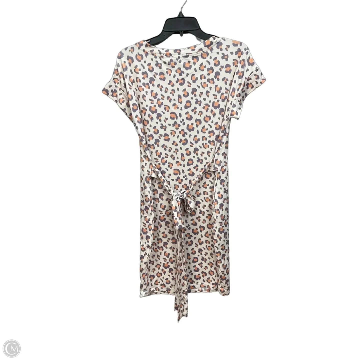 Dress Casual Short By Merokeety In Animal Print, Size: S