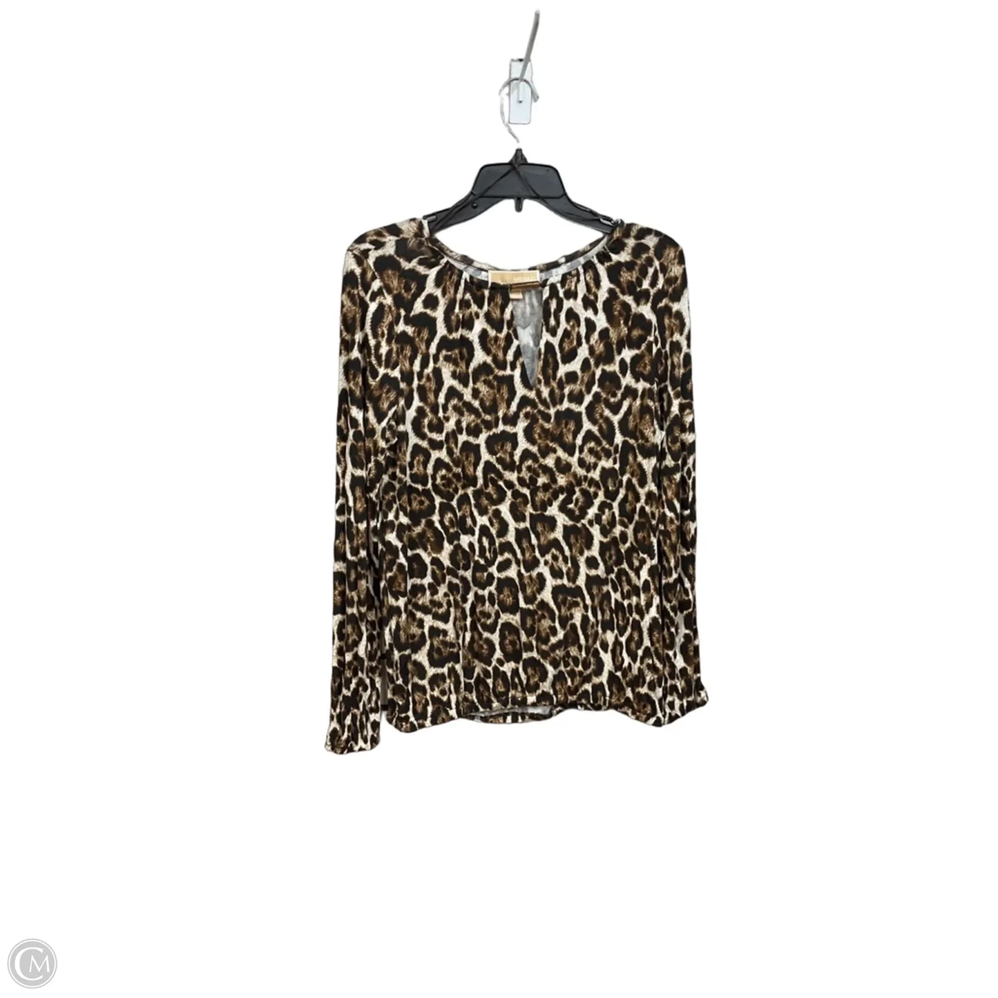 Top Sleeveless By Michael By Michael Kors In Animal Print, Size: Xs