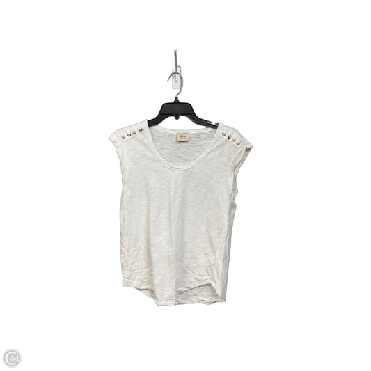 Top Sleeveless By Elie Tahari In White, Size: Sp