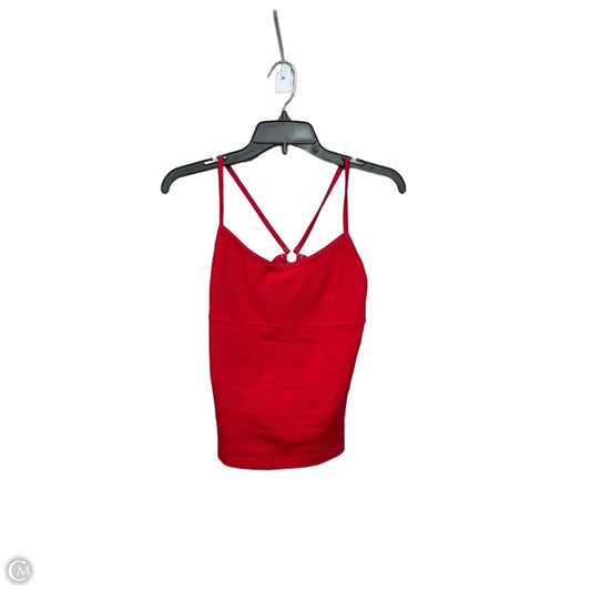 Tank Top By Clothes Mentor In Red, Size: L