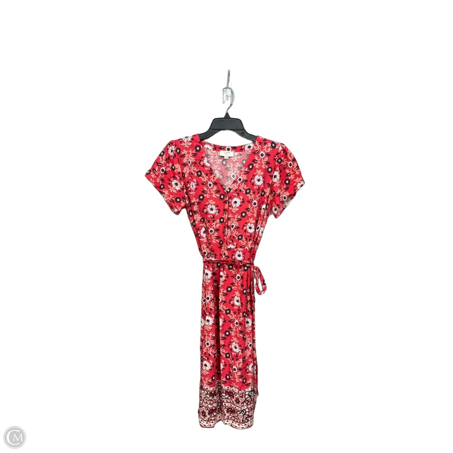 Dress Casual Short By Loft In Red, Size: Sp