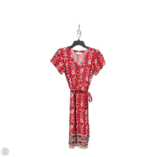 Dress Casual Short By Loft In Red, Size: Sp