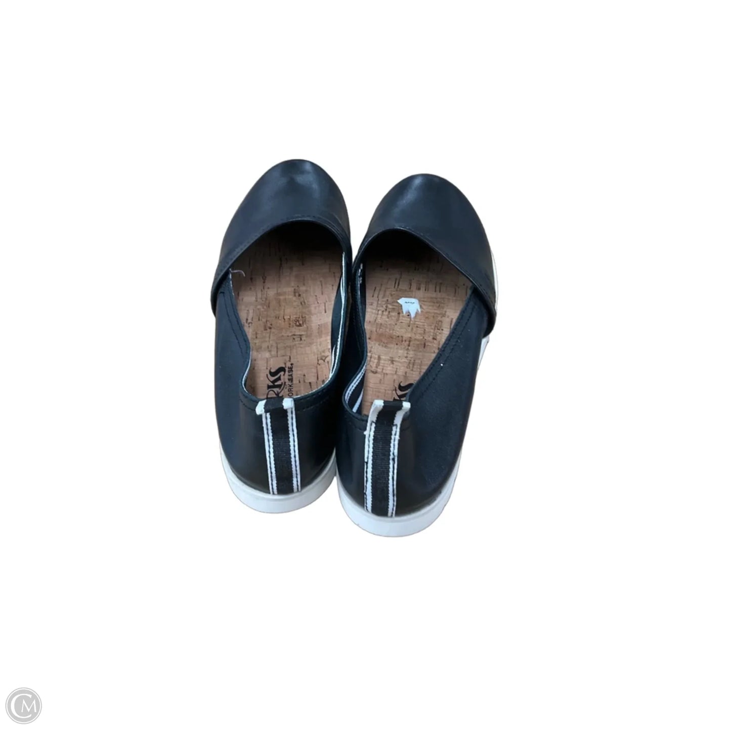 Shoes Flats By Korks In Black, Size: 9