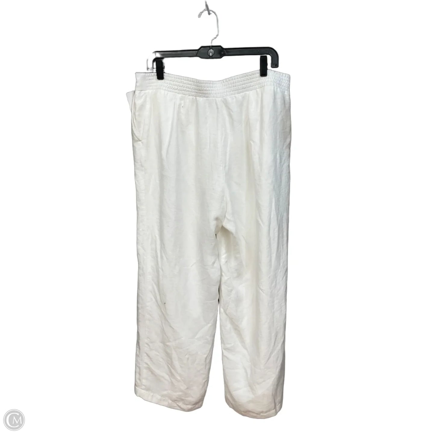 Pants Linen By Chicos In White, Size: 14