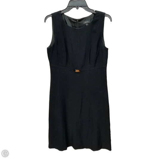 Dress Casual Midi By Tahari In Black, Size: M