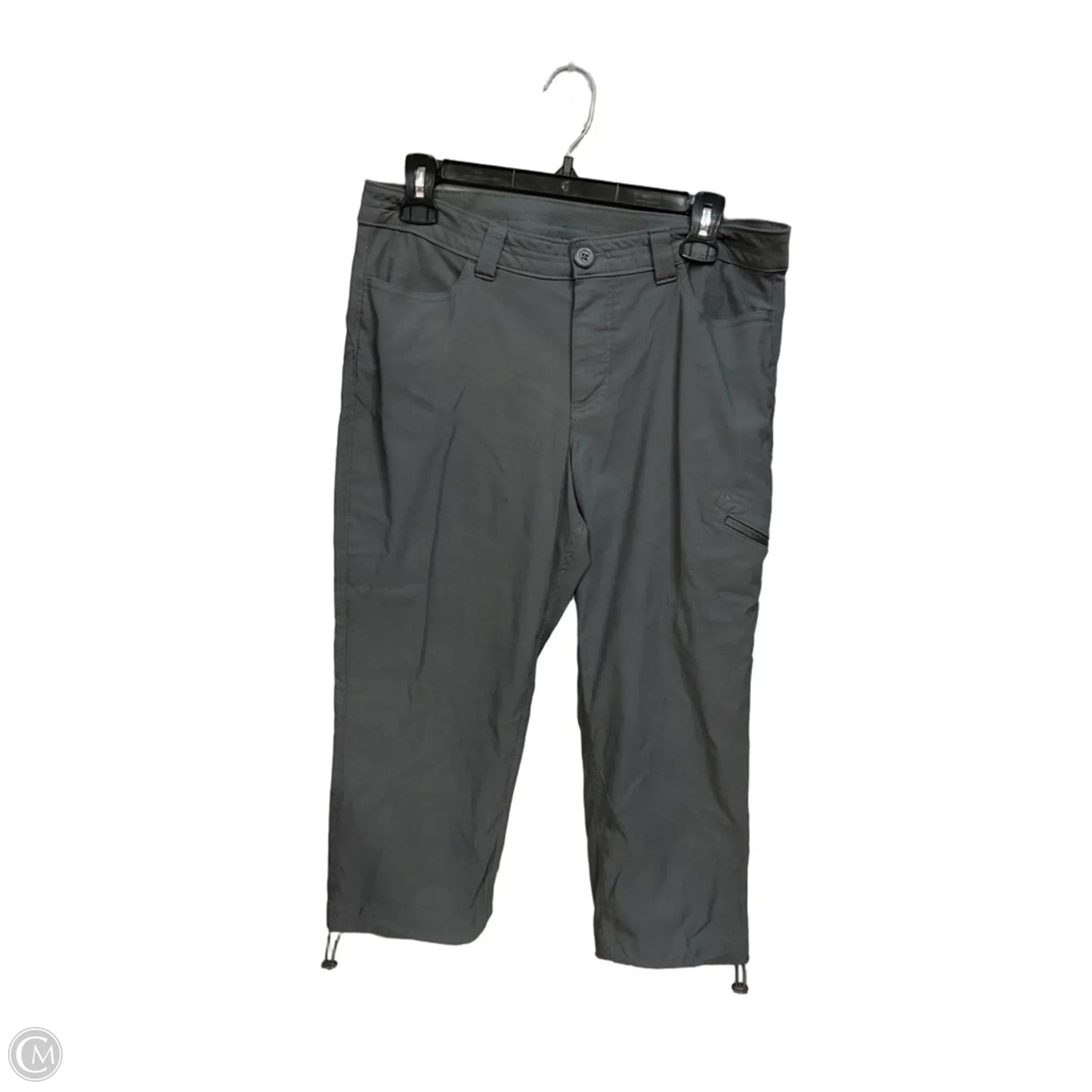 Capris By Eddie Bauer In Grey, Size: 10