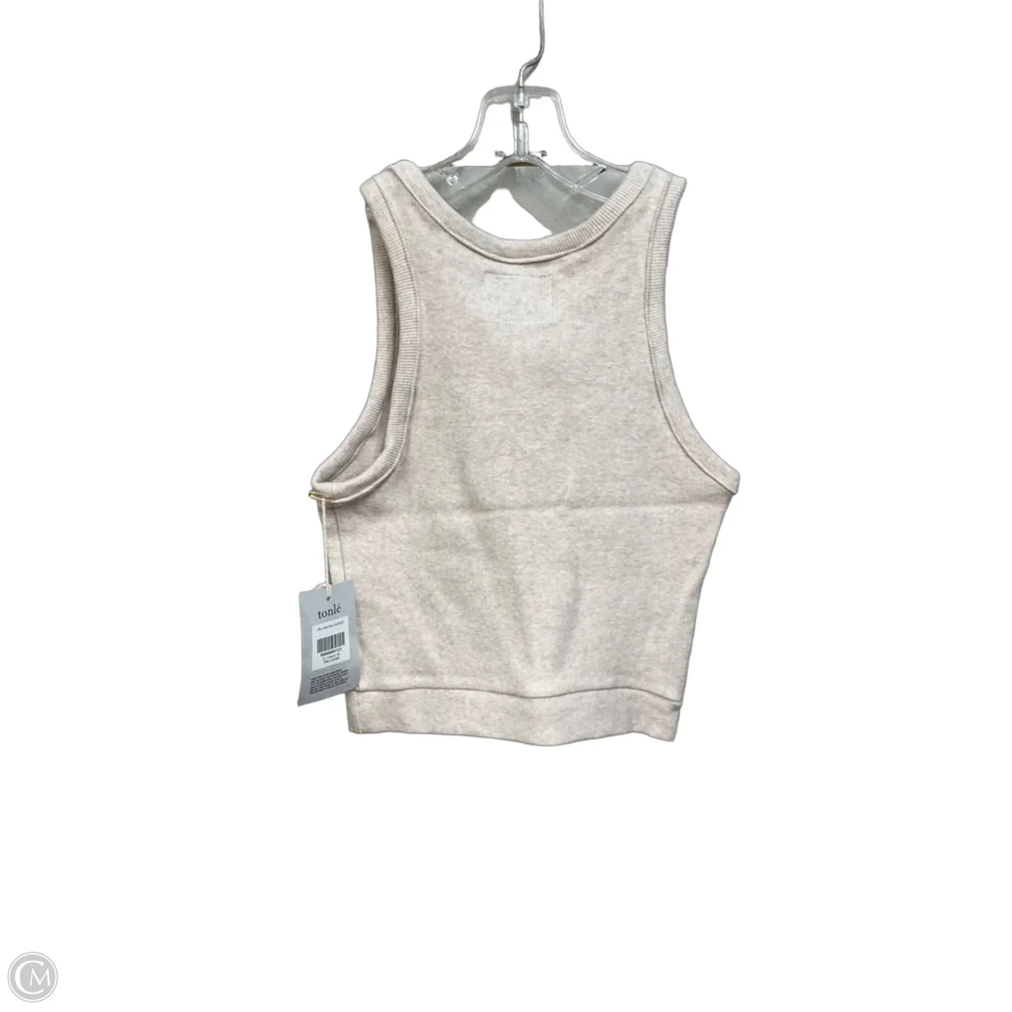 Tank Top By Clothes Mentor In Tan, Size: S