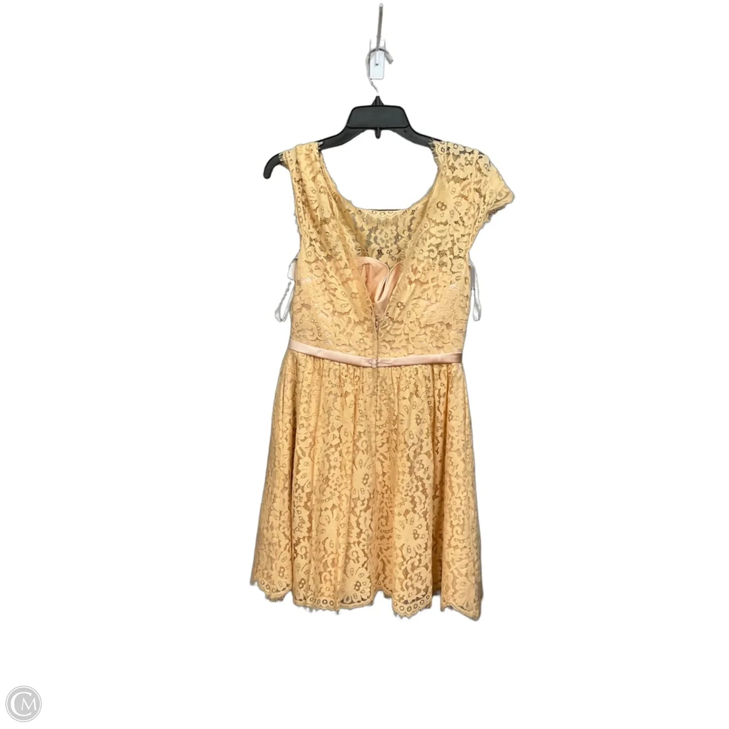Dress Party Short By Clothes Mentor In Peach, Size: M