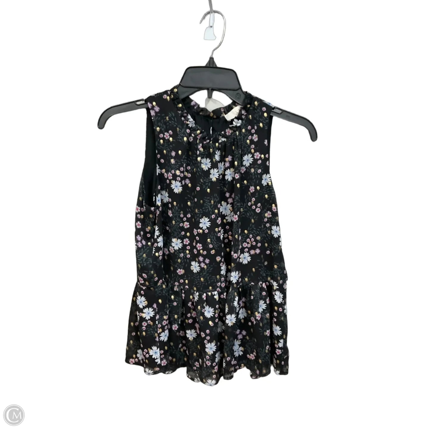 Blouse Sleeveless By Loft In Floral Print, Size: S