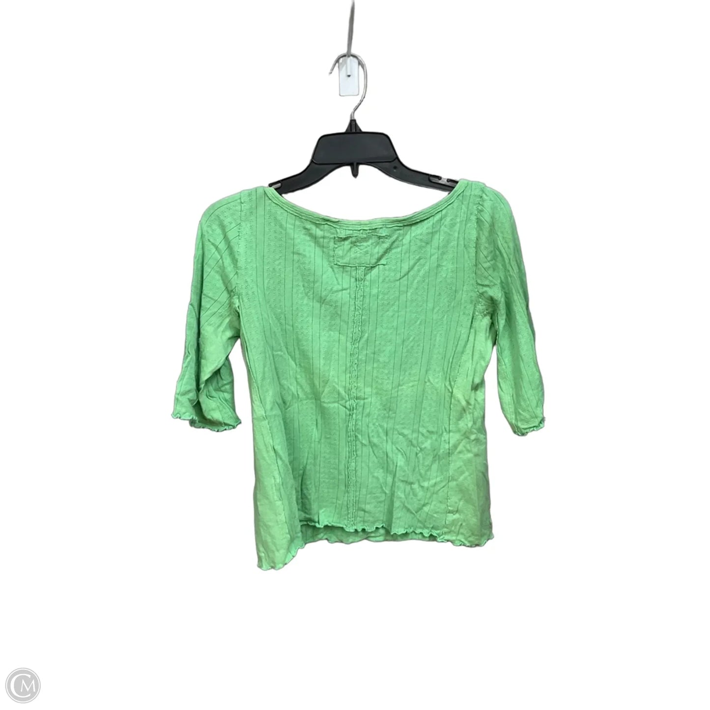Top Short Sleeve By We The Free In Green, Size: L